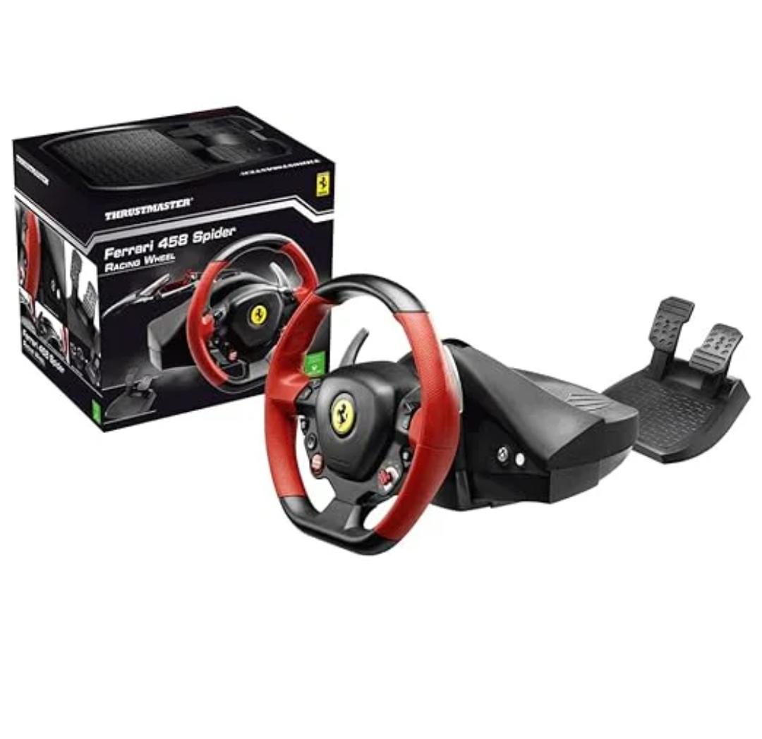 Volante de Carreras Thrustmaster Ferrari 458 Spider – Experiencia Realista de Conducción