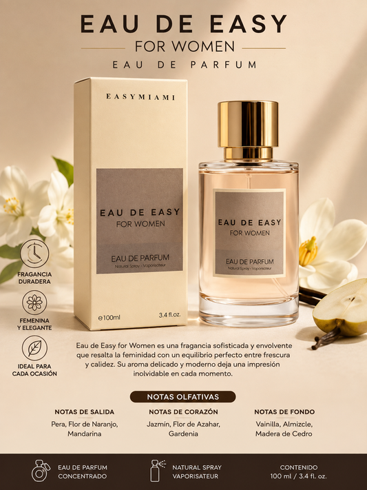 Eau de Easy For Women – Eau de Parfum 100 ml