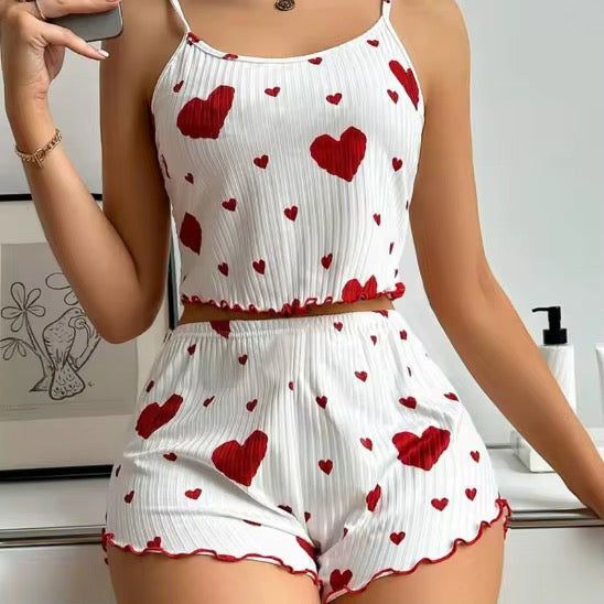 Juego de dormir corto sexy para mujer