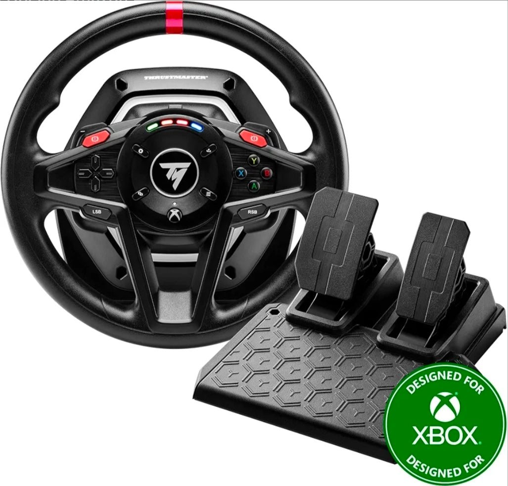 Thrustmaster T128X, Force Feedback Racing Wheel with Magnetic Pedals (Compatible with Xbox Series X|S, Xbox One, PC)